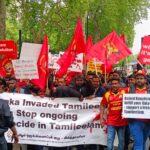 பிரித்தானியாவில் நடைபெற்ற முள்ளிவாய்க்கால் தமிழின அழிப்பு நினைவு நாள் நிகழ்வு.